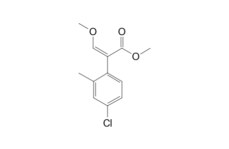 Methyl 2-(4-Chloro-2-methylphenyl)-3-methoxyacrylate