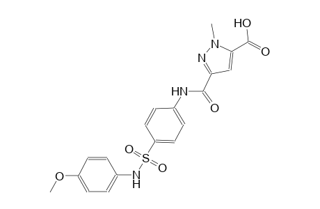 3-({4-[(4-methoxyanilino)sulfonyl]anilino}carbonyl)-1-methyl-1H-pyrazole-5-carboxylic acid