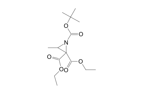 1-tert-Butyl 2,2-diethyl 3-methylaziridine-1,2,2-tricarboxylate