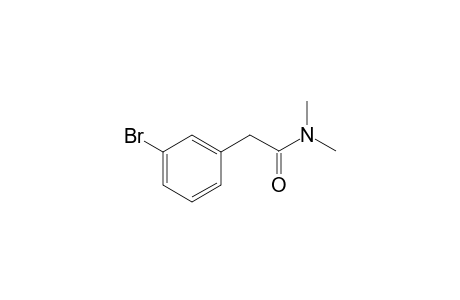 2-(3-bromophenyl)-N,N-dimethylacetamide