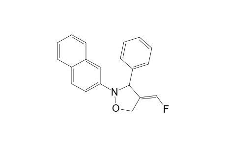 Isoxazolidine, 4-(fluoromethylene)-2-(2-naphthalenyl)-3-phenyl-, (Z)-
