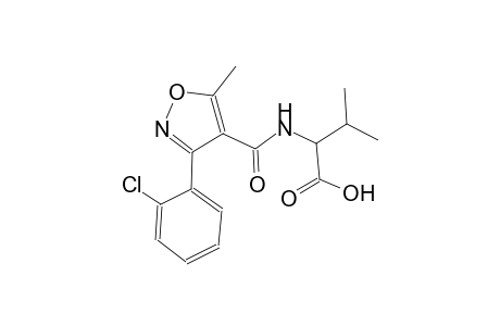 valine, N-[[3-(2-chlorophenyl)-5-methyl-4-isoxazolyl]carbonyl]-