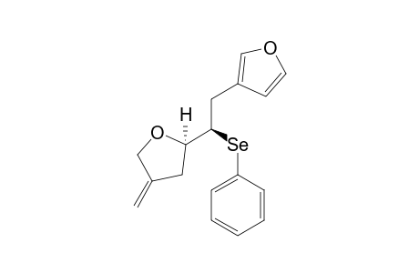 threo-3-(2-(4-Methylenetetrahydrofuran-2-yl)-2-(phenylselanyl)ethyl)furan