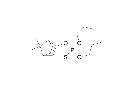 Phosphorothioic acid, O,O-dipropyl O-(1,7,7-trimethylbicyclo[2.2.1]hept-2-en-2-yl) ester