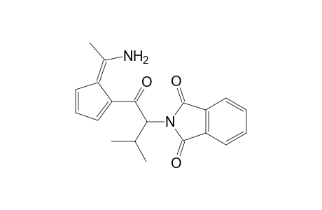 2-[1-[(5Z)-5-(1-aminoethylidene)-1-cyclopenta-1,3-dienyl]-3-methyl-1-oxobutan-2-yl]isoindole-1,3-dione