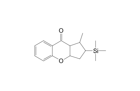 1,2,3,3a,9,9a-Hexahydro-1-methyl-2-(trimethylsilyl)cyclopenta[b][1]benzopyran-9-one