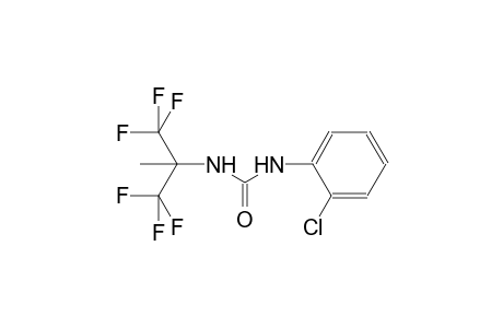N-(2-chlorophenyl)-N'-[2,2,2-trifluoro-1-methyl-1-(trifluoromethyl)ethyl]urea