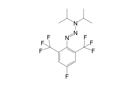 (E)-1-[4-Fluoro-2,6-(bistrifluoromethyl)phenyl]-3,3-diisopropyltriaz-1-ene