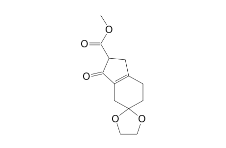 3'-ketospiro[1,3-dioxolane-2,5'-2,4,6,7-tetrahydro-1H-indene]-2'-carboxylic acid methyl ester