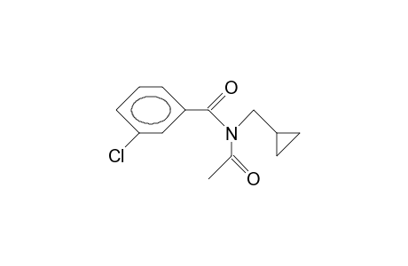 N-Acetyl-N-(3-chloro-benzoyl)-cyclopropylmethyl-amine