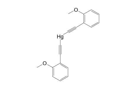 Bis-(ortho-methoxyphenylethinyl)-quecksilber