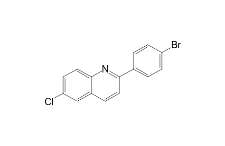 6-Chloro-2-(4-bromophenyl)quinoline