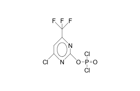 6-Chloro-2-(dichloro-phosphinoxy)-4-trifluoromethyl-pyrimidine