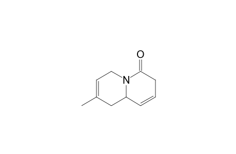 (+-)-8-Methyl-3,6,9,9a-tetrahydroquinolizin-4-one