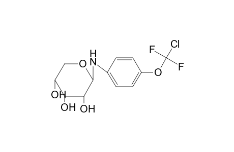 2-[4-[chloro(difluoro)methoxy]anilino]oxane-3,4,5-triol