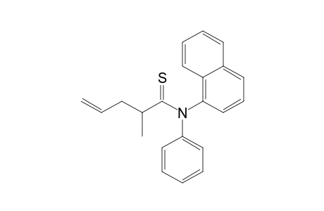 N-(1-Naphthyl)-N-phenyl-2-methylpent-4-enethioamide
