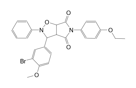 3-(3-bromo-4-methoxyphenyl)-5-(4-ethoxyphenyl)-2-phenyldihydro-2H-pyrrolo[3,4-d]isoxazole-4,6(3H,5H)-dione