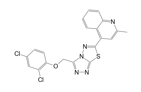 quinoline, 4-[3-[(2,4-dichlorophenoxy)methyl][1,2,4]triazolo[3,4-b][1,3,4]thiadiazol-6-yl]-2-methyl-