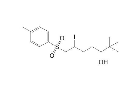 6-Iodo-2,2-dimethyl-7-(p-toluenesulfonyl)heptan-3-ol