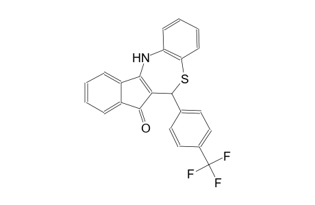 6-[4-(trifluoromethyl)phenyl]-6,12-dihydro-7H-indeno[2,1-c][1,5]benzothiazepin-7-one