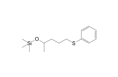 1,1-Dimethyl-1-(1-methyl-4-phenylthiobutoxy)-1-silaethane