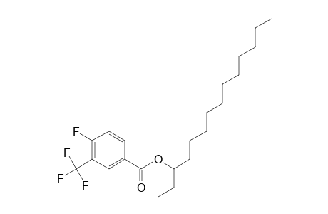 4-Fluoro-3-trifluoromethylbenzoic acid, 3-tetradecyl ester