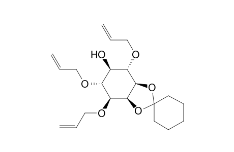 (-)-3,4,6-Tri-O-allyl-1,2-O-cyclohexylidene-myo-inositol