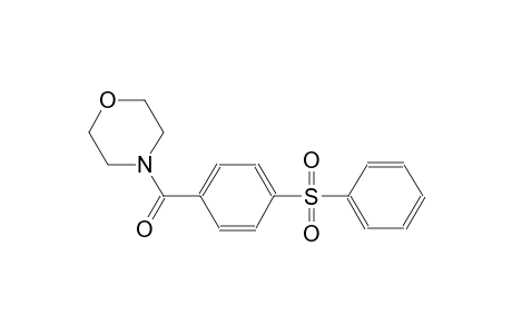 4-(4-morpholinylcarbonyl)phenyl phenyl sulfone