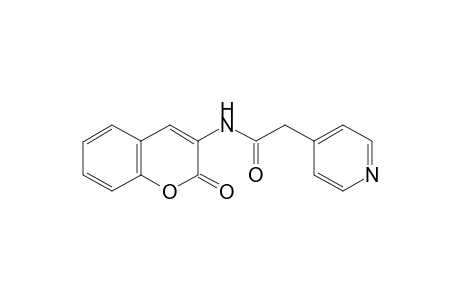 N-(2-Oxo-2H-chromen-3-yl)-2-(pyridin-4-yl)acetamide