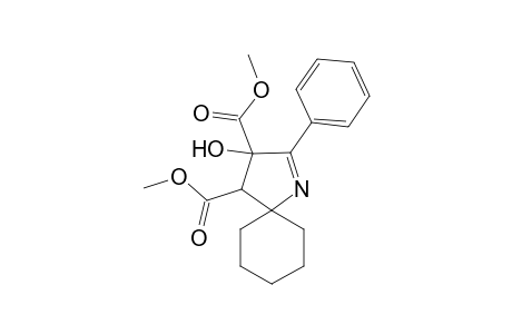 Spiro[cyclohexyl,1',5,-2-phenyl-3-hydroxy-3,4-dimethoxycarbonylpyrroline