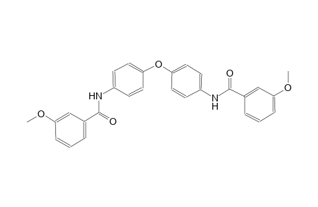 3-methoxy-N-(4-{4-[(3-methoxybenzoyl)amino]phenoxy}phenyl)benzamide