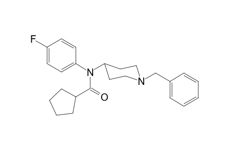 N-(1-Benzylpiperidin-4-yl)-N-(4-fluorophenyl)cyclopentanecarboxamide