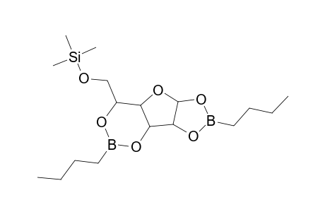 .alpha.-D-Glucofuranose, 6-O-(trimethylsilyl)-, cyclic 1,2:3,5-bis(butylboronate)