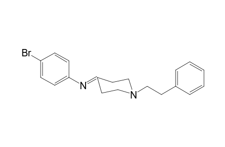 N-4-Bromophenyl-1-(2-phenylethyl)piperidin-4-imine