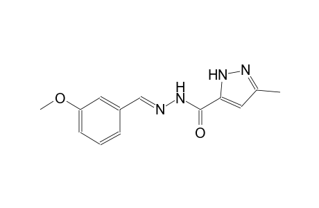 1H-pyrazole-5-carboxylic acid, 3-methyl-, 2-[(E)-(3-methoxyphenyl)methylidene]hydrazide