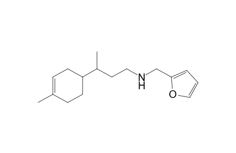 3-(4-methylcyclohexen-3-yl)-N-furfuryl-1-butanamin