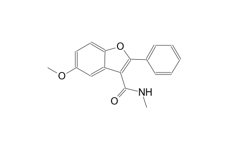 3-benzofurancarboxamide, 5-methoxy-N-methyl-2-phenyl-