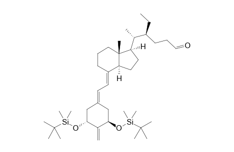 (4S)-5-[(1R,3R,7E,17.beta.)-1,3-Bis{[tert-butyl(dimethyl)silyl]oxy}-2-methylidene-9,10-secoestra-5,7-dien-17-yl]-4-ethylhexanal