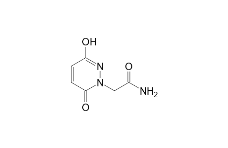 3-hydroxy-6-oxo-1(6H)-pyridazineacetamide