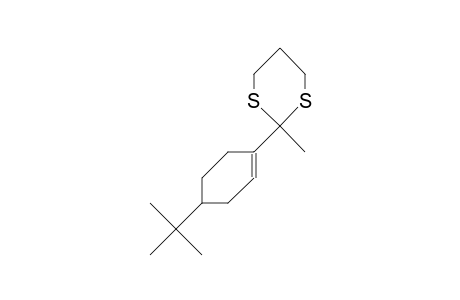 2-(4-tert-Butyl-1-cyclohexenyl)-2-methyl-1,3-dithiane