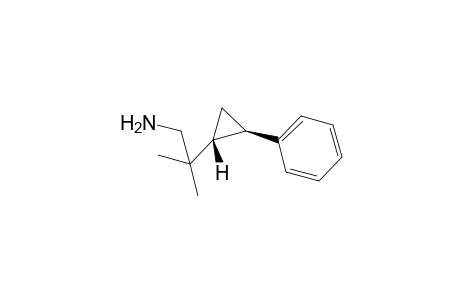 2-methyl-2-[(1R,2R)-2-phenylcyclopropyl]propan-1-amine