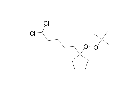 TERT.-BUTYL-1-(5,5-DICHLOROPENTYL)-CYCLOPENTYLPEROXIDE