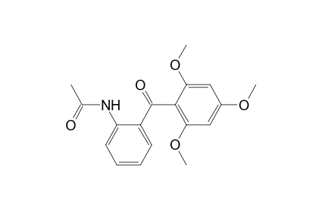 Acetamide, N-[2-(2,4,6-trimethoxybenzoyl)phenyl]-