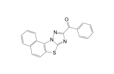 9-Benzoylnaphtho[1',2' : 4,5]thiazolo[3,2-b]-[1,2,4]-triazole