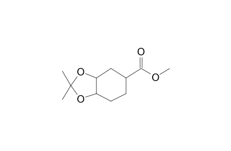 Methyl 2,2-dimethylhexahydro-1,3-benzodioxole-5-carboxylate