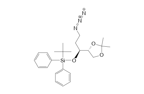 [(1S)-3-azido-1-[(4R)-2,2-dimethyl-1,3-dioxolan-4-yl]propoxy]-tert-butyl-diphenyl-silane
