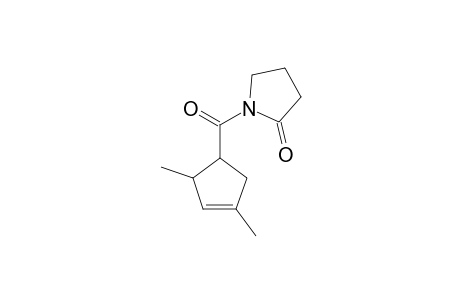 1-(2,4-dimethylcyclopent-3-en-1-yl)carbonylpyrrolidin-2-one