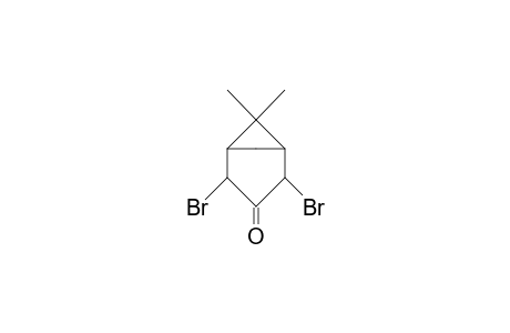 2,4-Dibromo-6,6-dimethyl-bicyclo(3.1.1)heptan-3-one