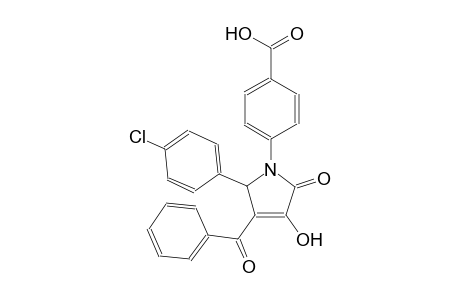 4-[3-benzoyl-2-(4-chlorophenyl)-4-hydroxy-5-oxo-2,5-dihydro-1H-pyrrol-1-yl]benzoic acid