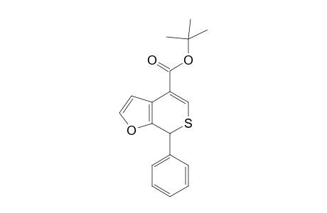 t-Butyl 7-phenyl-7H-furo[2,3-c]]thiopyran-4-carboxylate